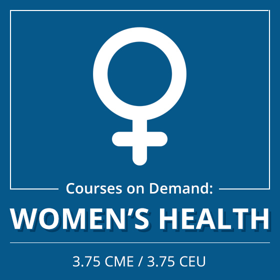 Restorative Medicine On-Demand Courses: Womens Health